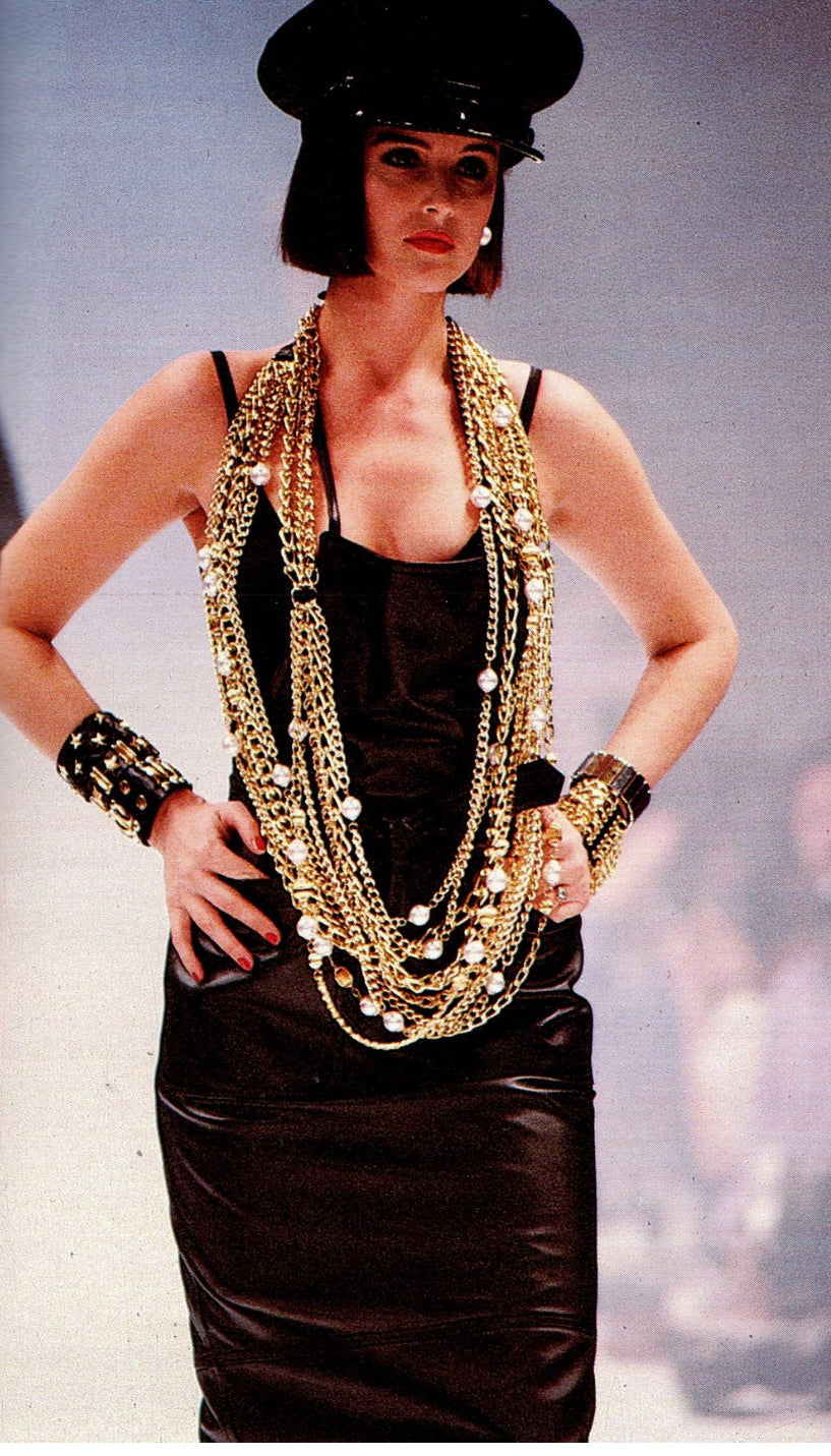 Moschino F/W 1986 necklace