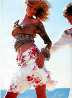 Roberto Cavalli S/S 2002 Runway skirt