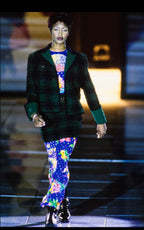 Gianni Versace F/W 1993 Runway silk set