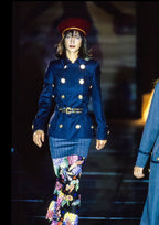 Gianni Versace F/W 1993 Runway silk set