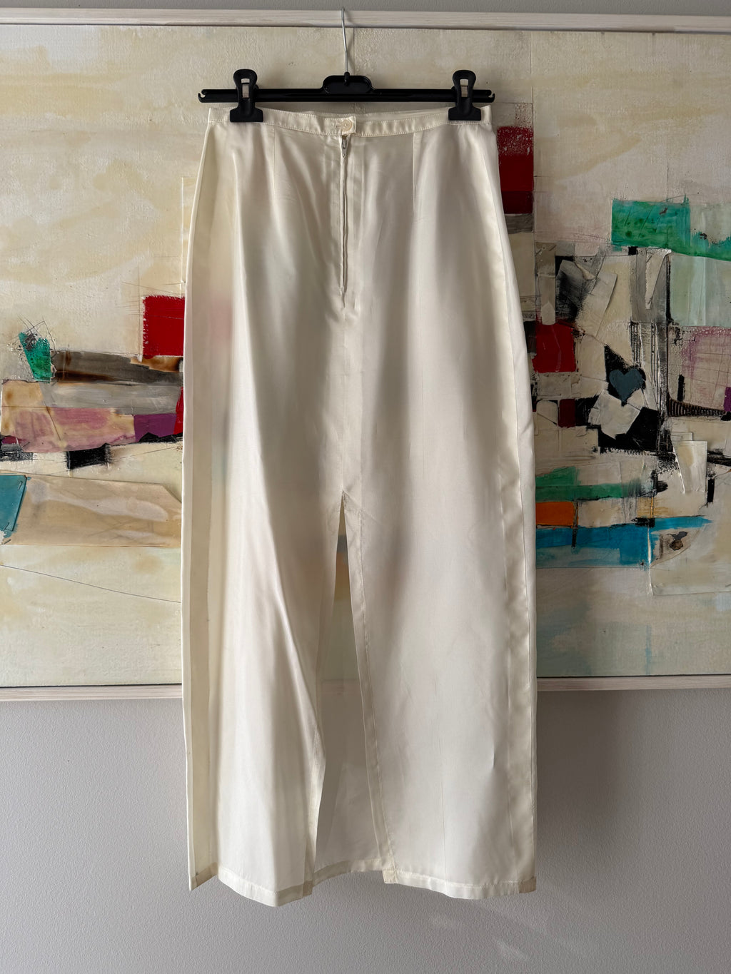 Rare Dolce & Gabbana SS 1997 Runway floral silk print skirt