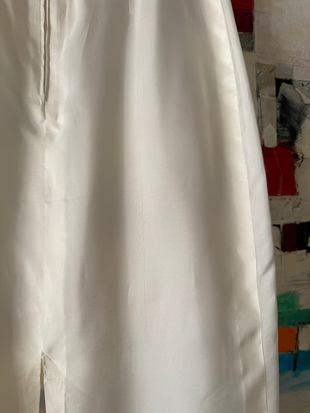 Rare Dolce & Gabbana SS 1997 Runway floral silk print skirt