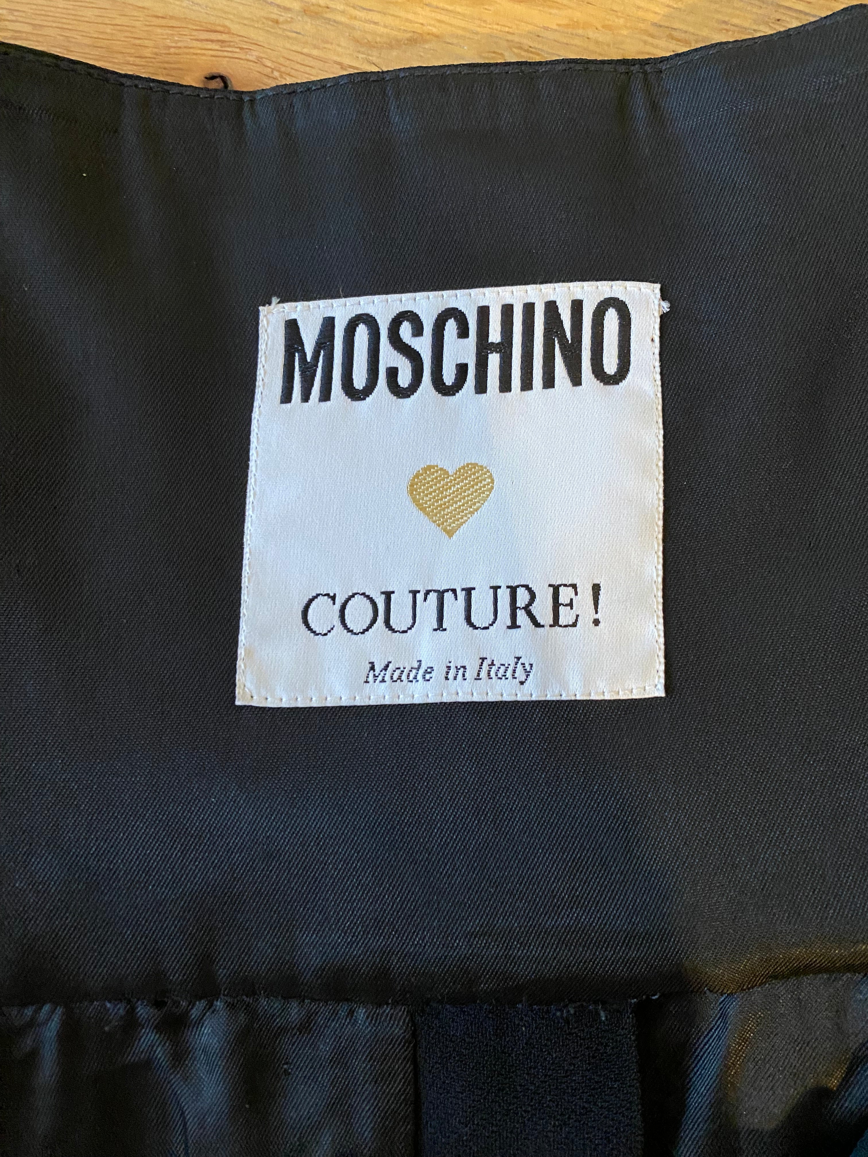 Moschino bustier mask F/W 1990