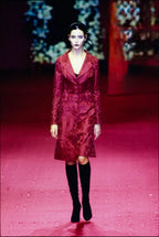 Dolce & Gabbana FW 1997 Runway red coat