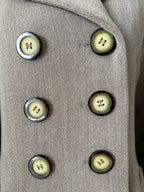 Rare Christian Dior 90s wool coat by Gianfranco Ferré Era
