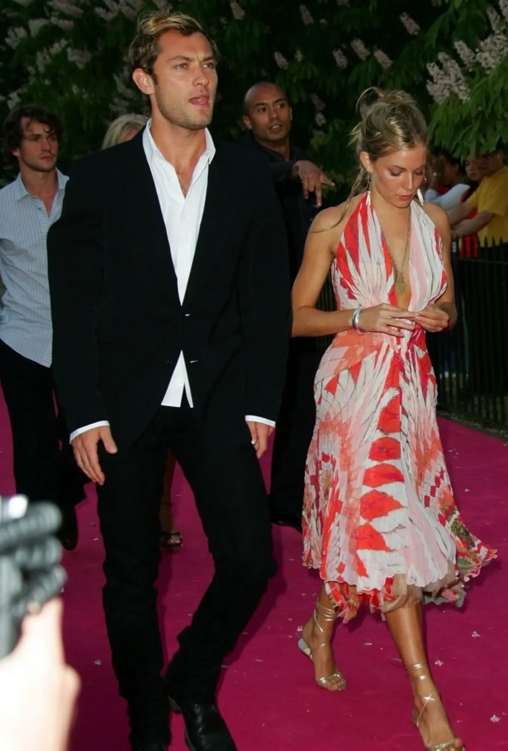 Roberto Cavalli S/S 2004 silk set