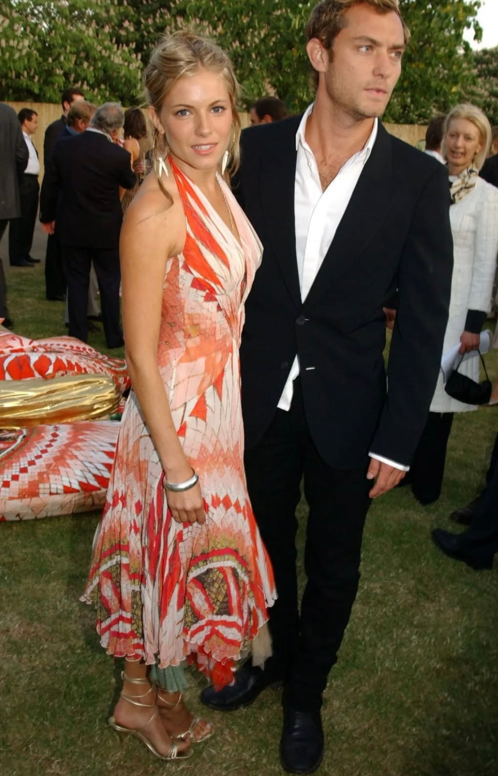 Roberto Cavalli S/S 2004 silk dress