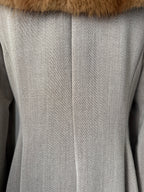 Rare Christian Dior 90s wool coat by Gianfranco Ferré Era