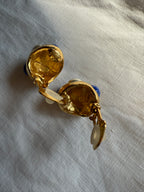 Valentino clip earrings mini pearls 90s