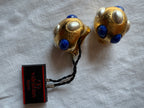 Valentino clip earrings mini pearls 90s