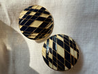 Balenciaga clip earrings 90s