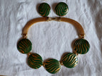 Balenciaga 90s necklace and earrings set