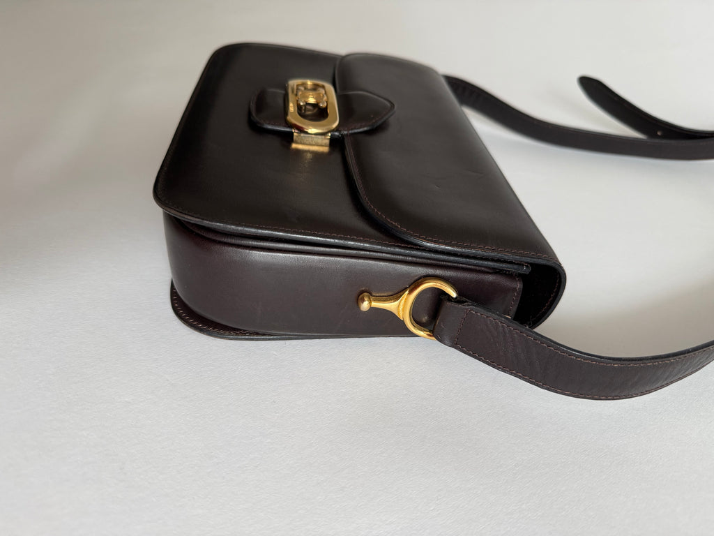 Céline brown shoulder bag