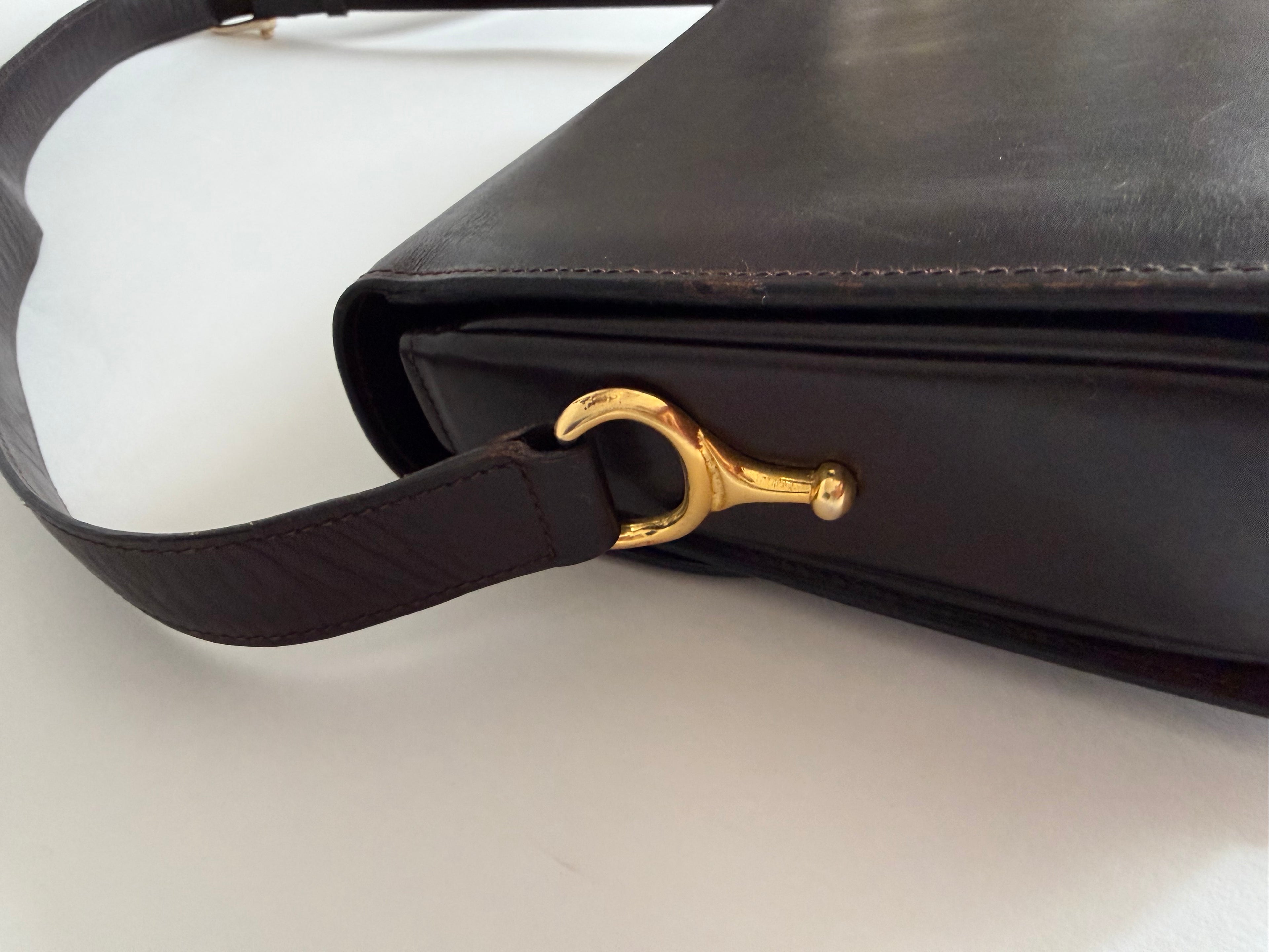 Céline brown shoulder bag