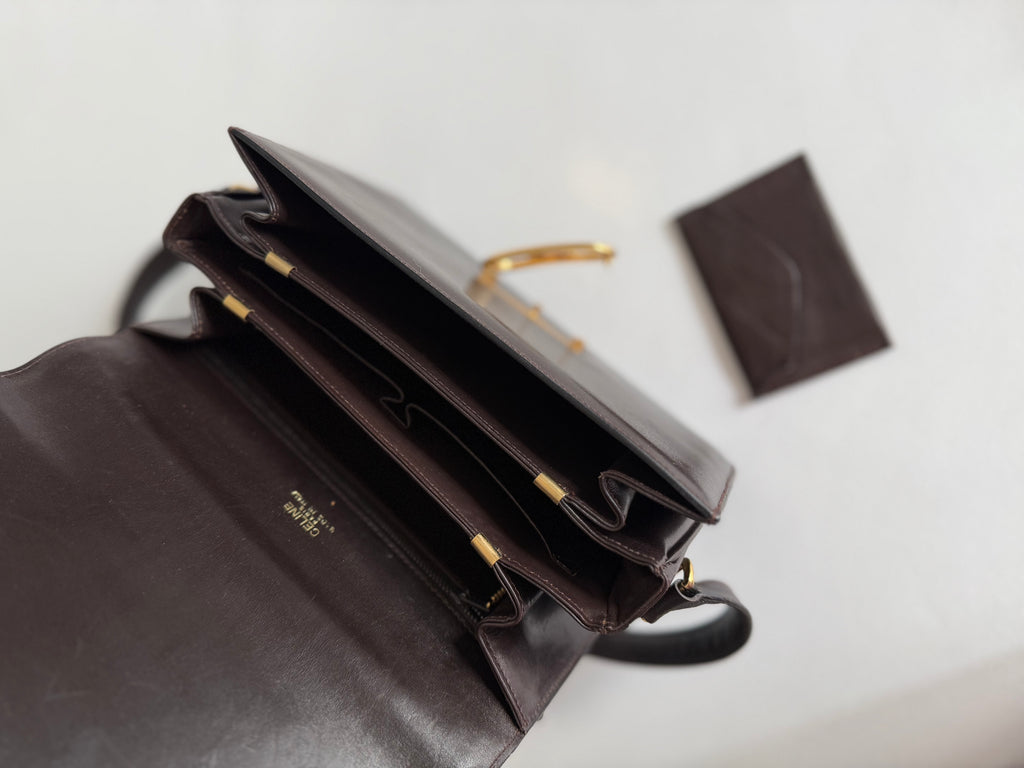 Céline brown shoulder bag