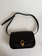Celine black 90s shoulder bag