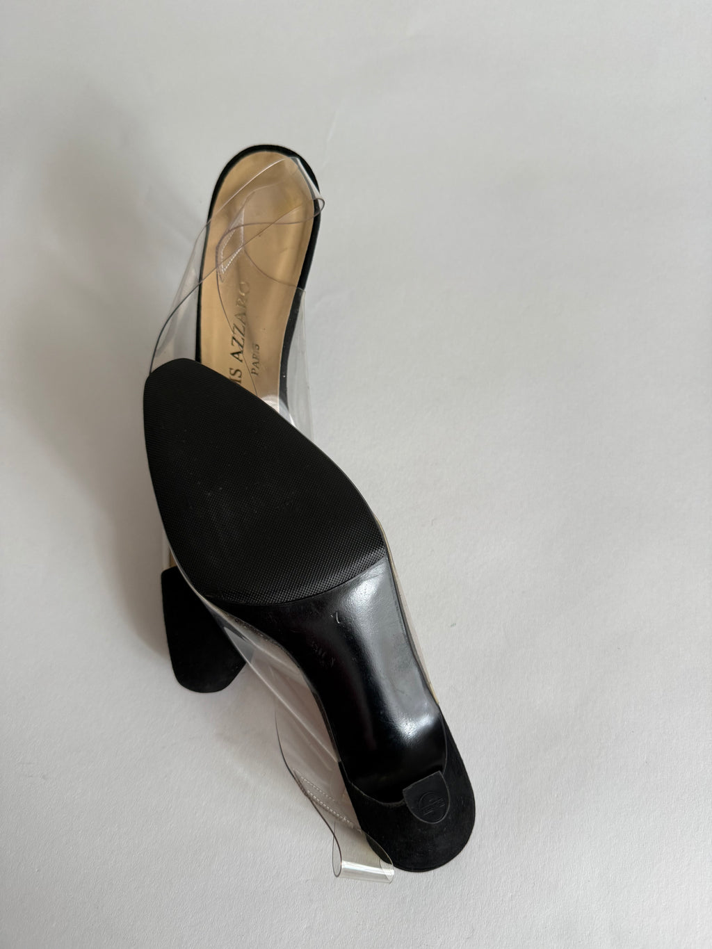 Loris Azzaro 90s slingback pvc