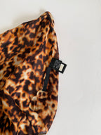 Roberto Cavalli SS 2003 tortoiseshell-patterned silk scarf
