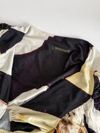 Roberto Cavalli SS 2007 top silk sleeves volant