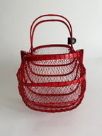 Fishing net bamboo bag 1960s