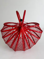 Fishing net bamboo bag 1960s