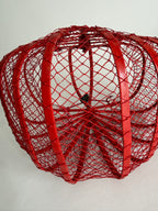 Fishing net bamboo bag 1960s