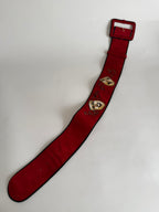 Moschino F/W 1990-1991 mask belt