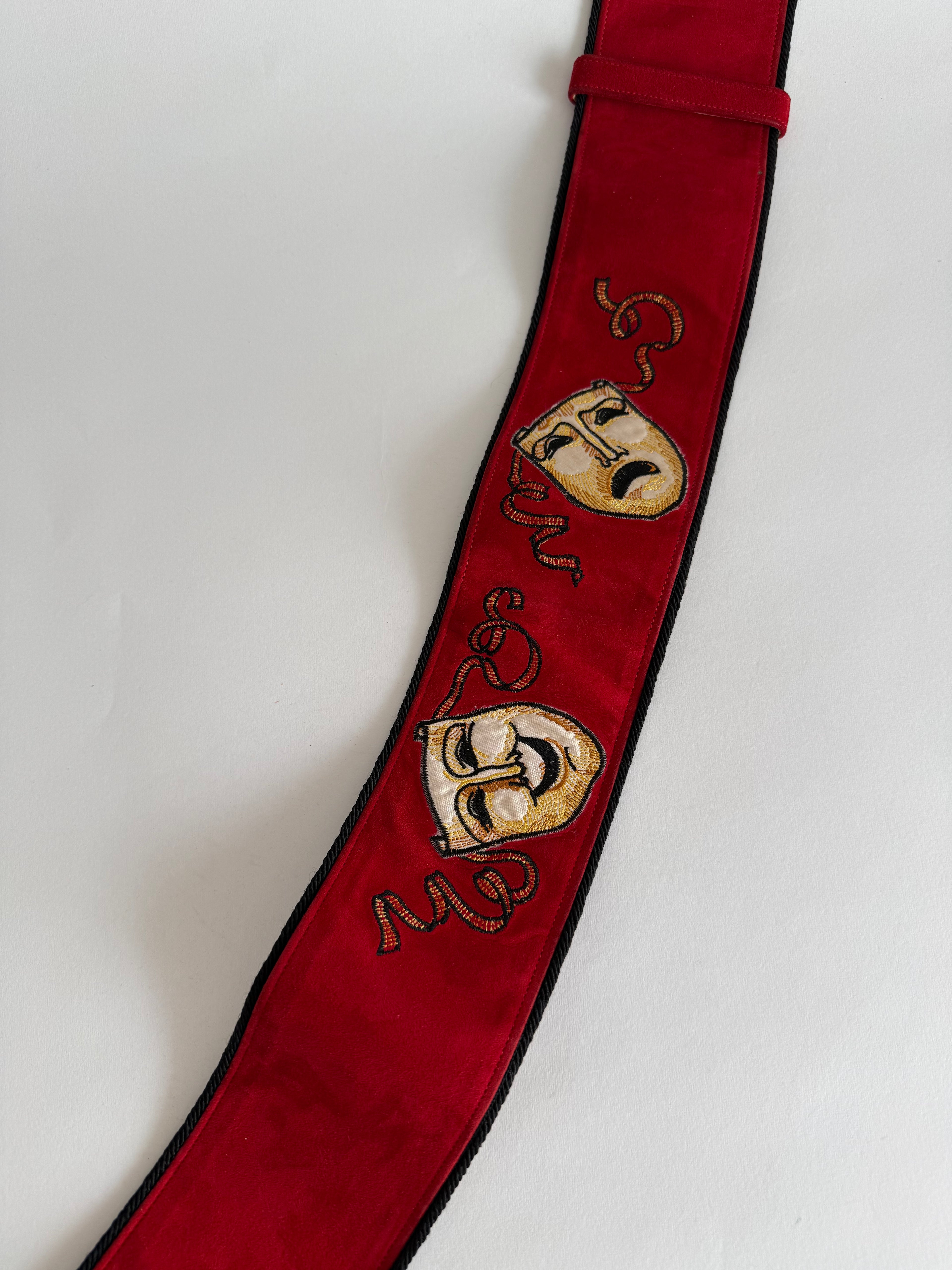 Moschino F/W 1990-1991 mask belt