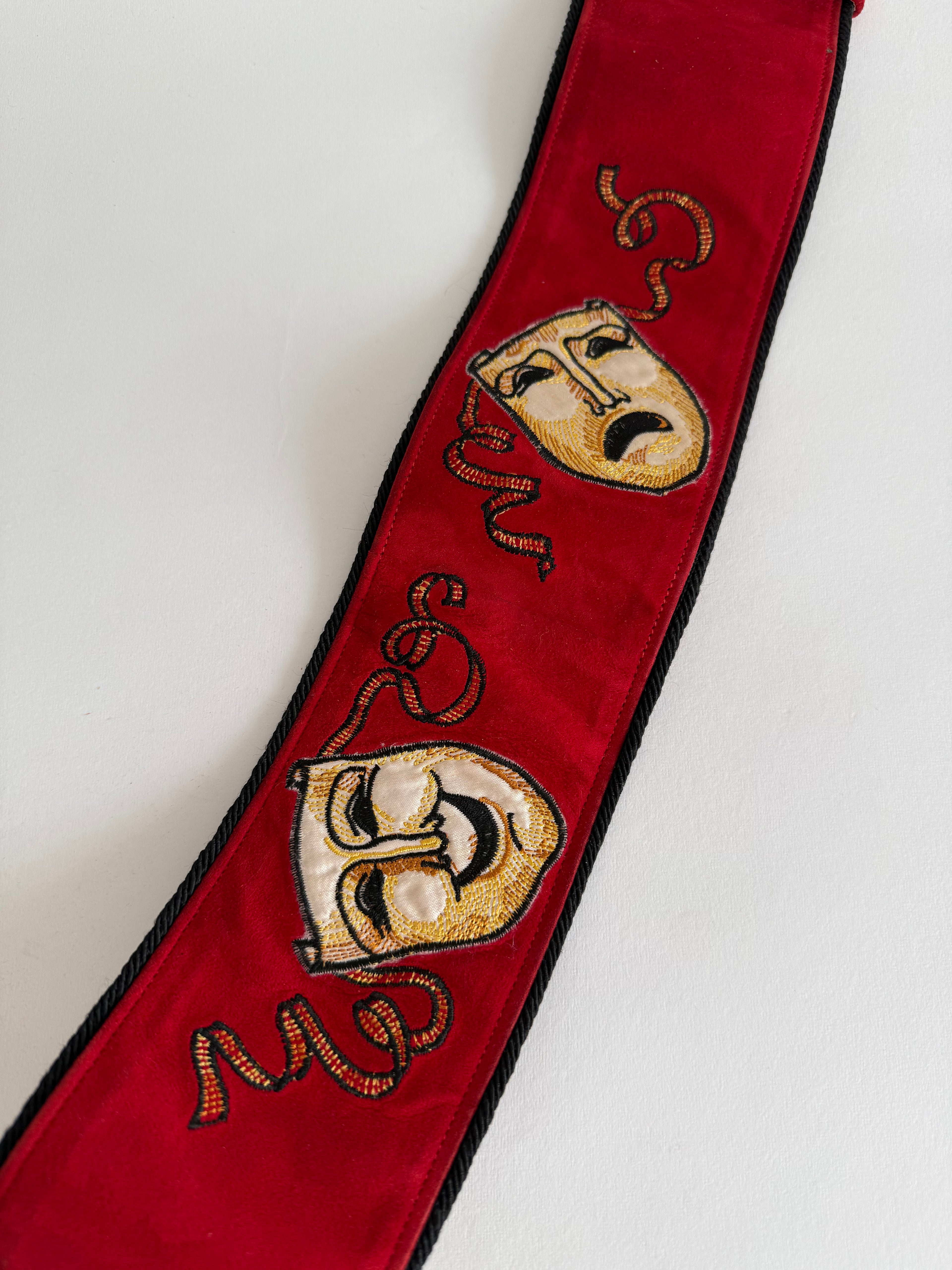 Moschino F/W 1990-1991 mask belt
