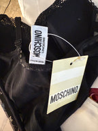 Moschino lingerie bust top embroidered