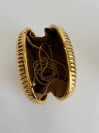 Gold egg clutch vintage