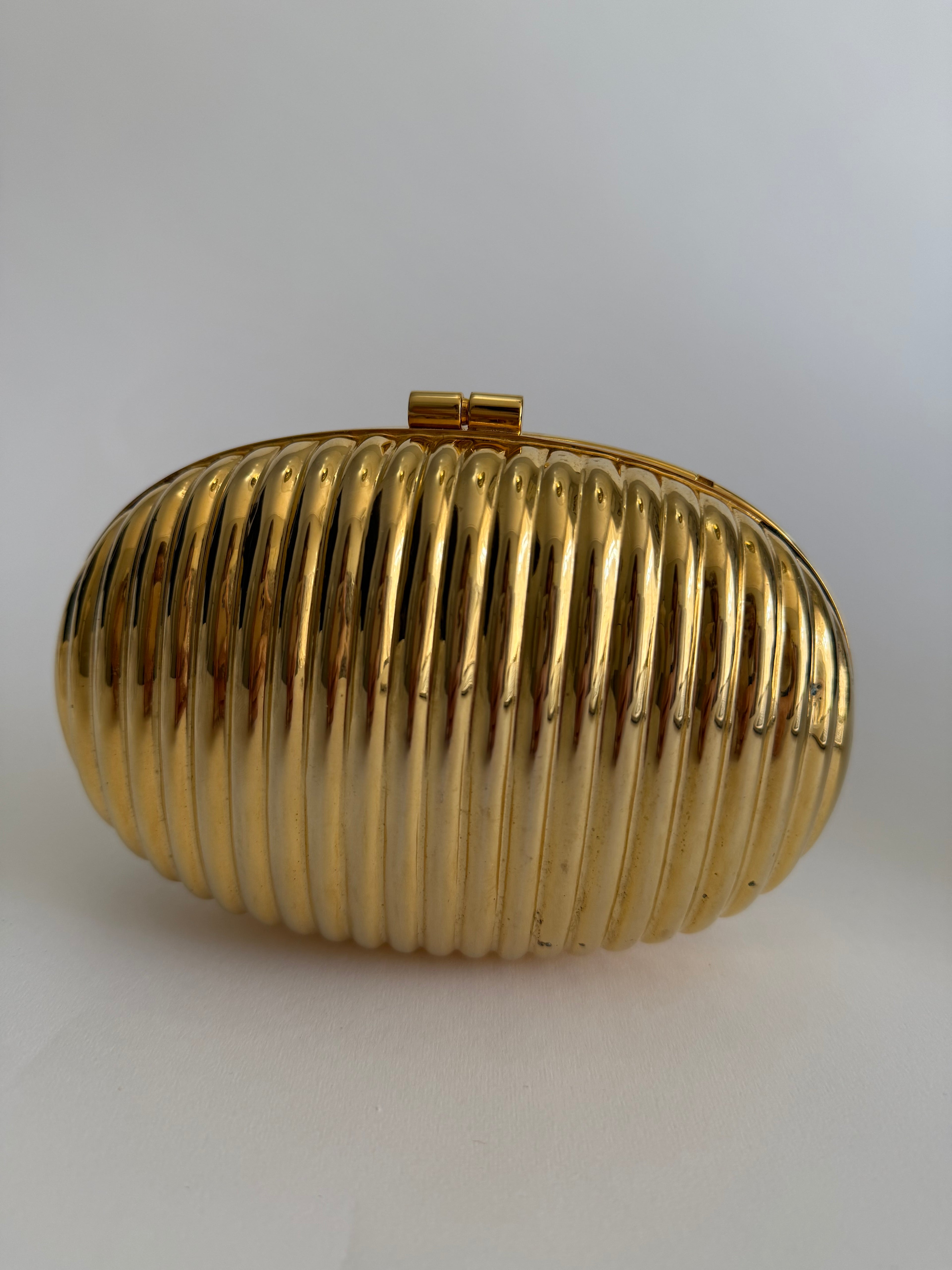 Gold egg clutch vintage