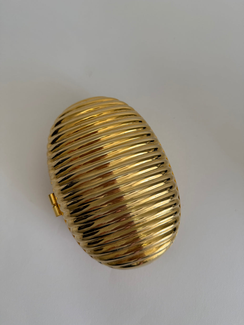 Gold egg clutch vintage