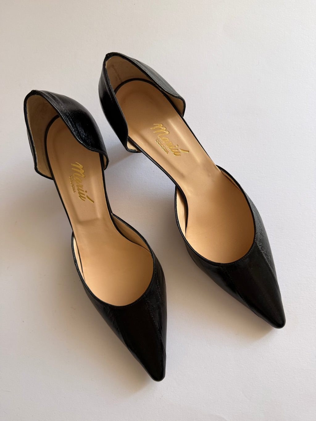 Heels and eel toe shoes
