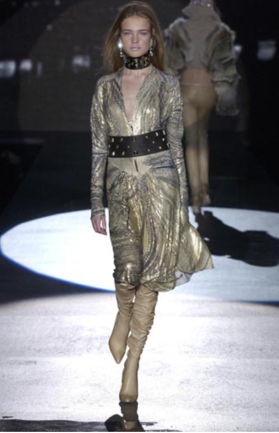 Roberto Cavalli F/W 2003 silk set