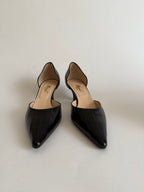 Heels and eel toe shoes