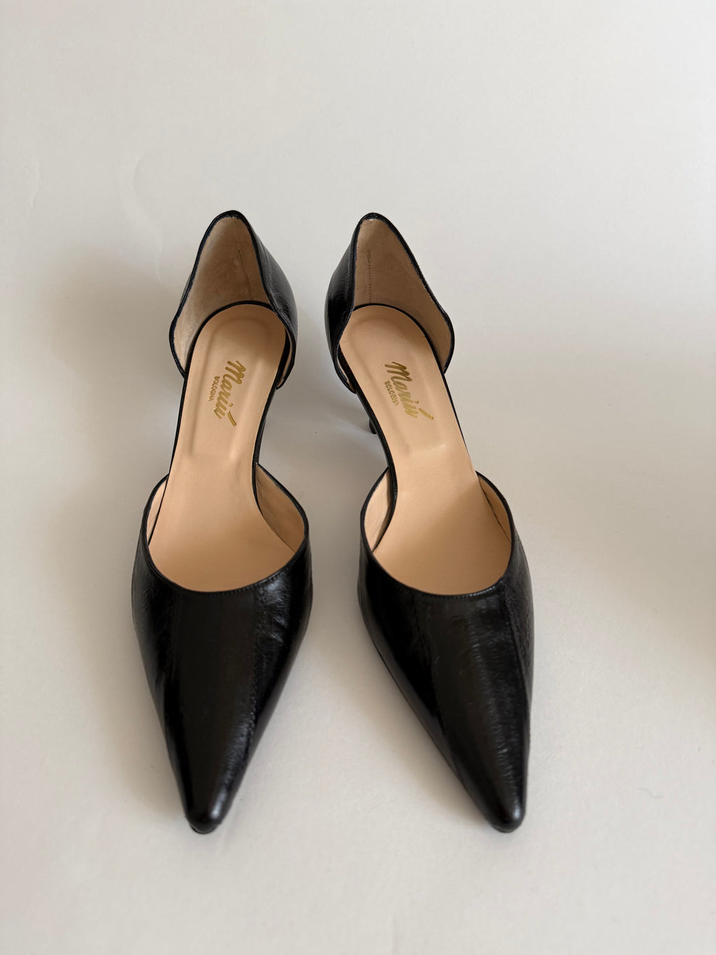 Heels and eel toe shoes
