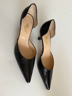 Heels and eel toe shoes
