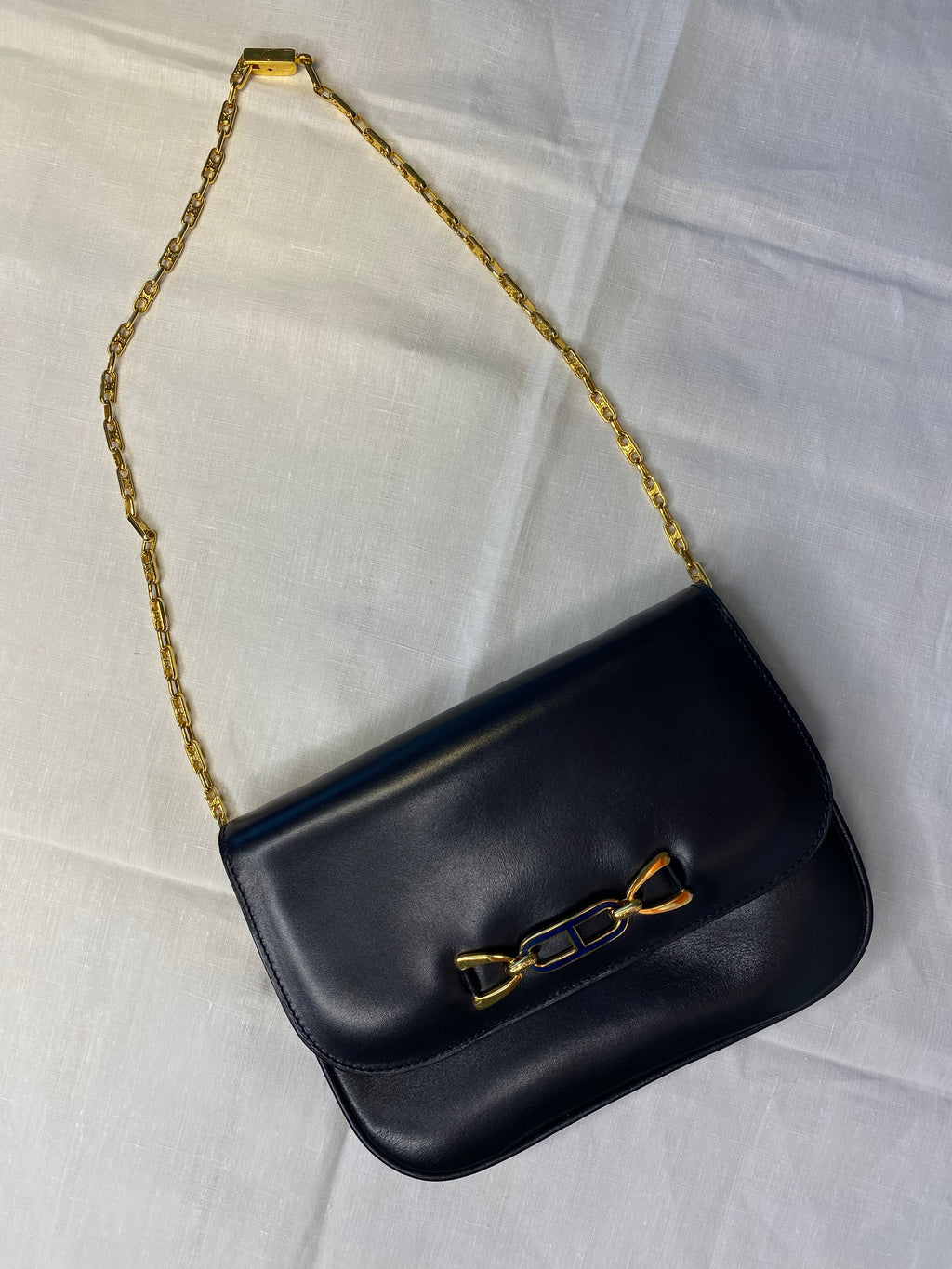 Celine blue shoulder bag