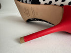 Malone Souliers dots tela heels