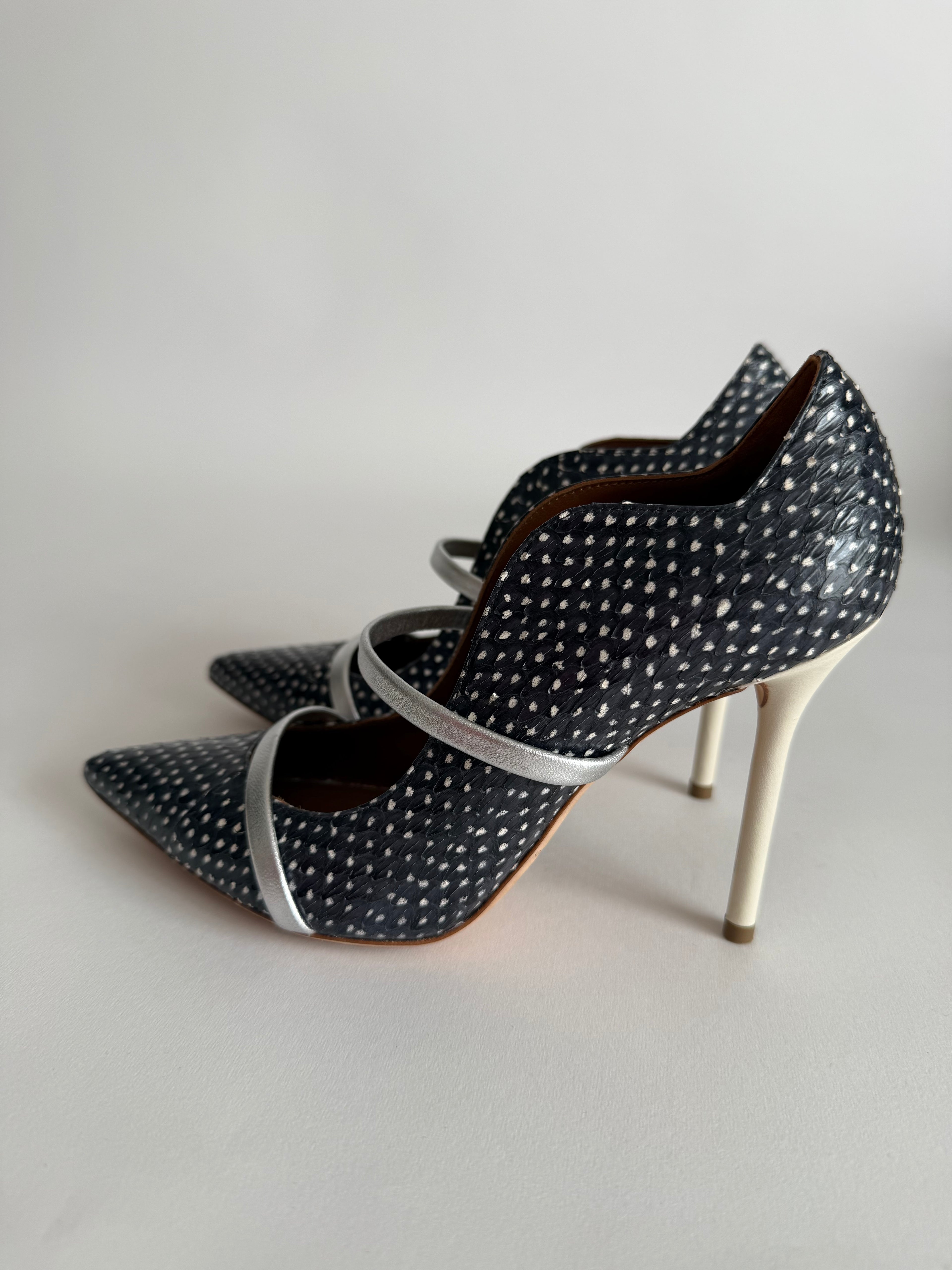 Malone Souliers snake heels