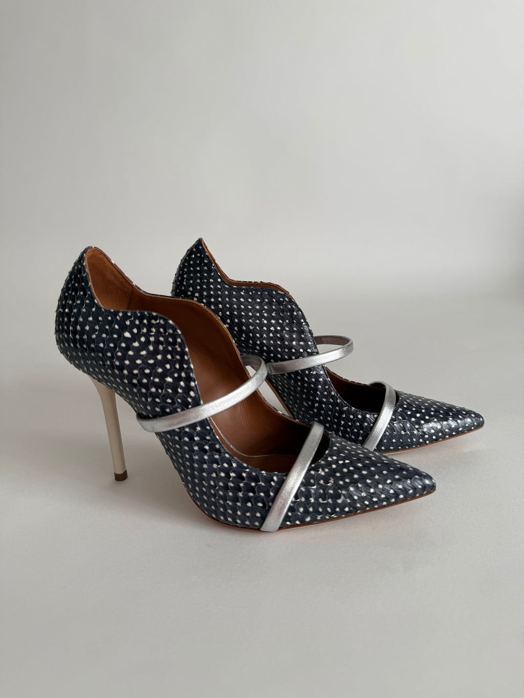 Malone Souliers snake heels
