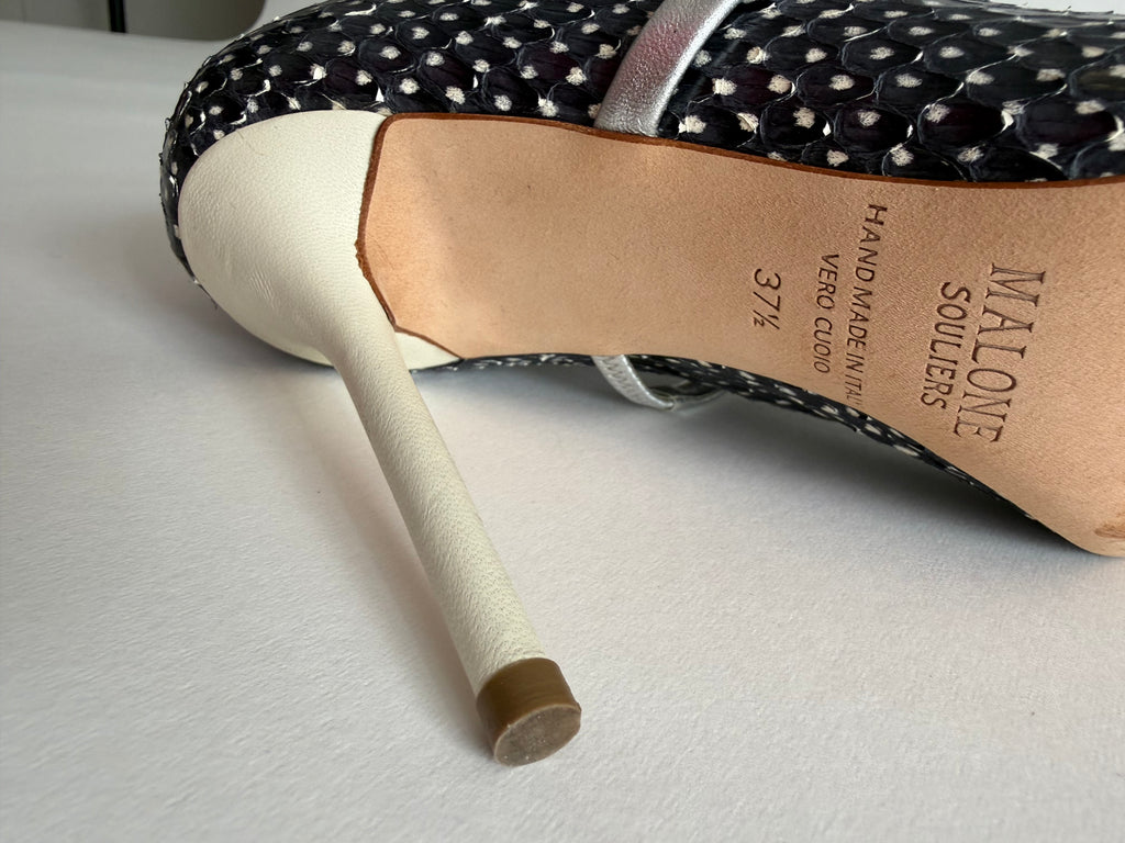 Malone Souliers snake heels