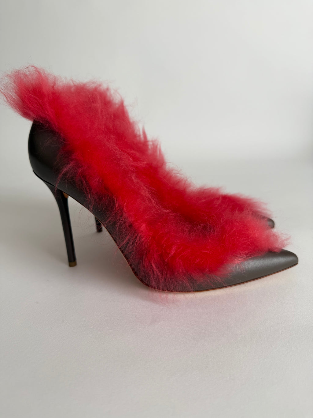 Malone Souliers pumps  mongolian fur