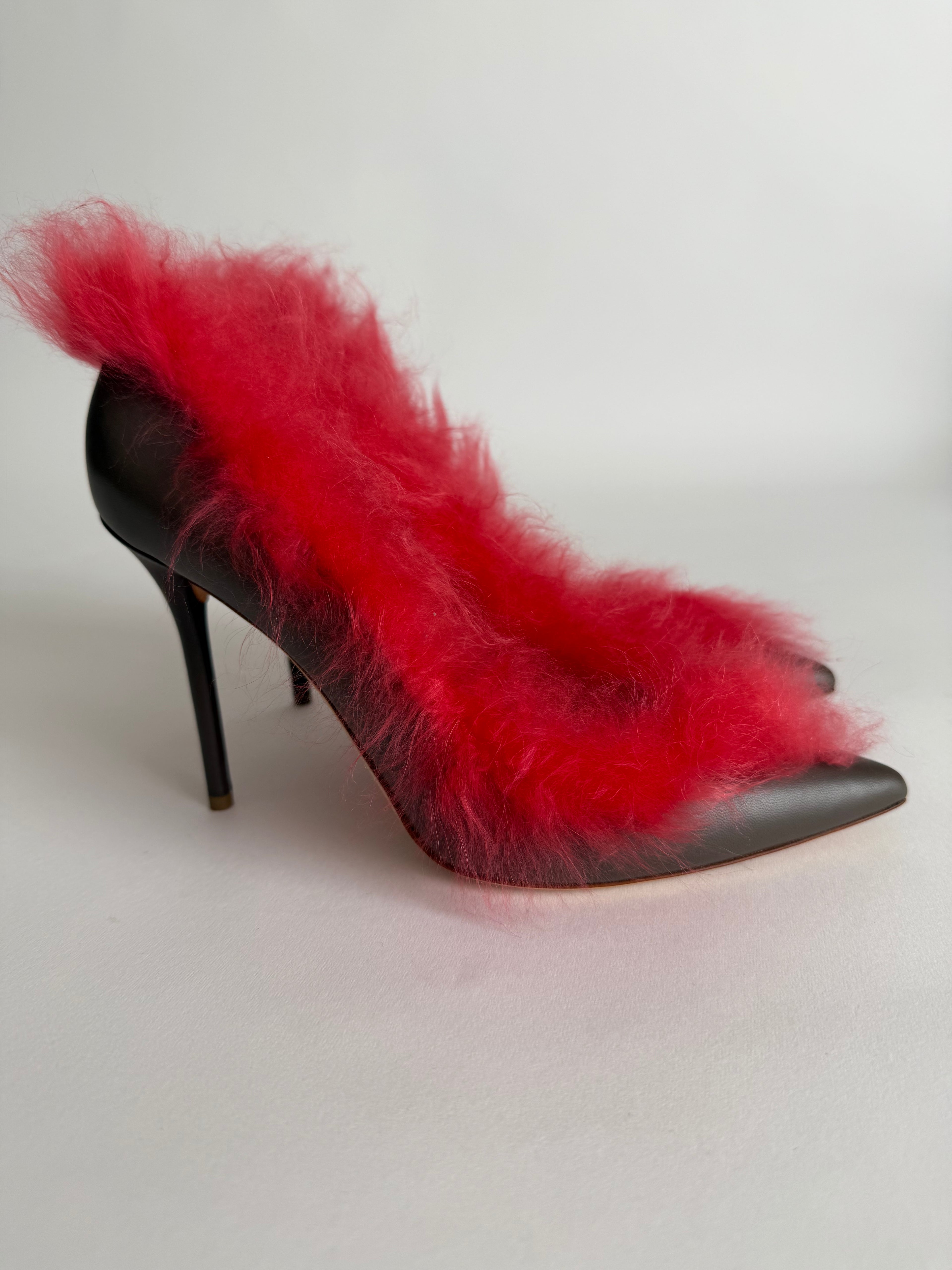 Malone Souliers pumps  mongolian fur