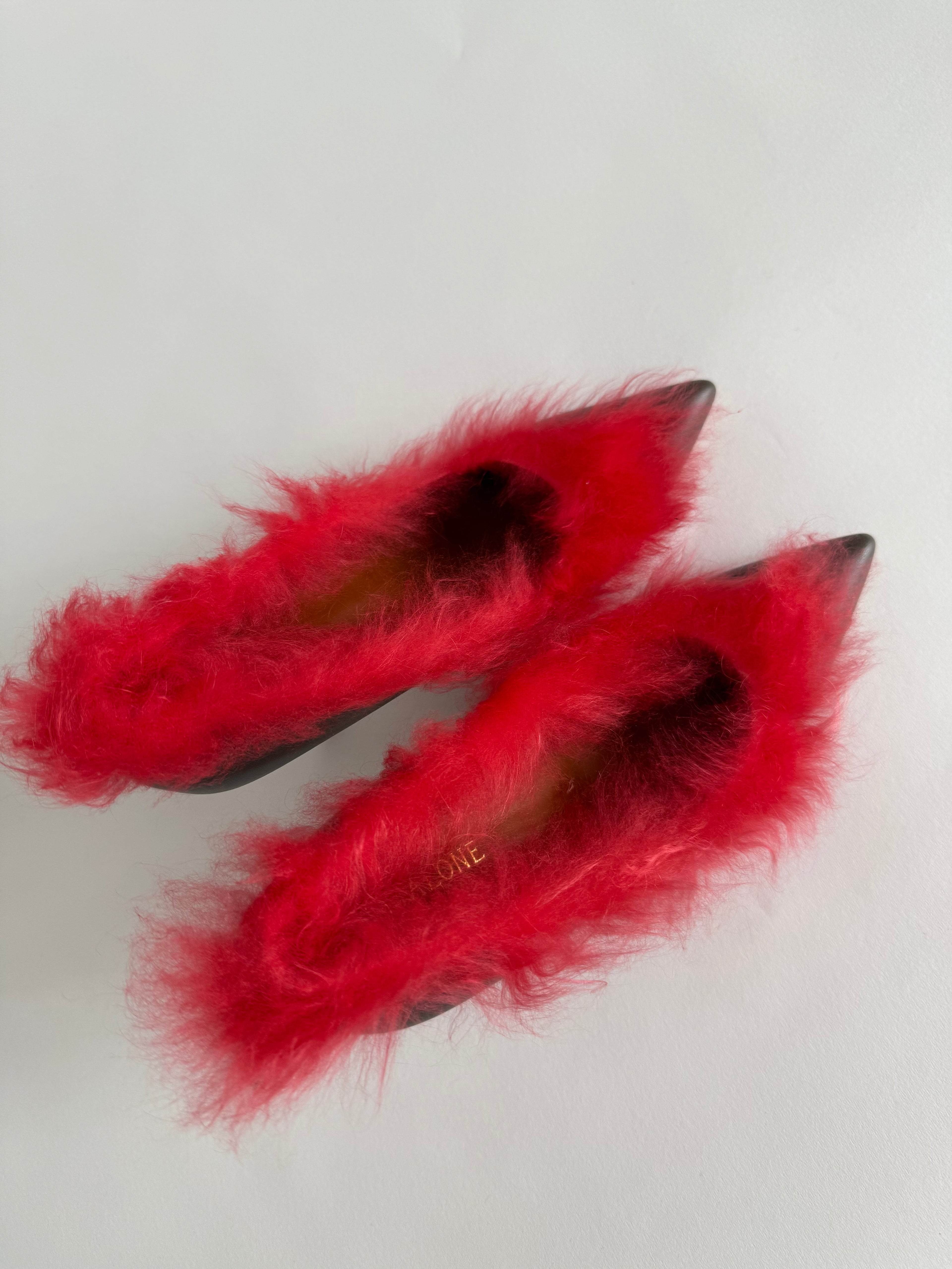 Malone Souliers pumps  mongolian fur