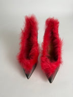 Malone Souliers pumps  mongolian fur