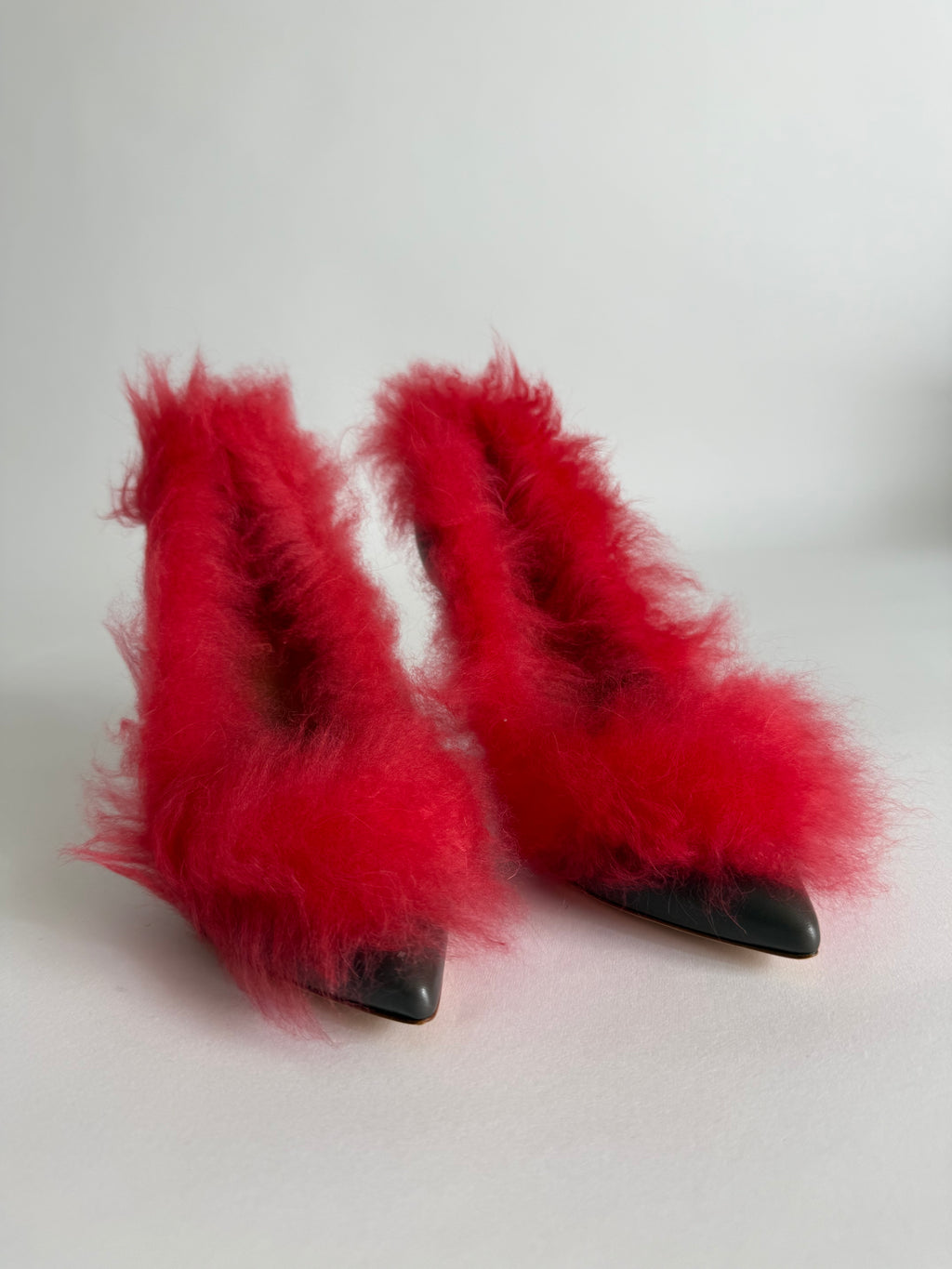 Malone Souliers pumps  mongolian fur