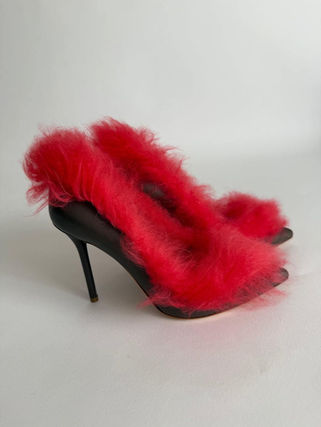 Malone Souliers pumps  mongolian fur