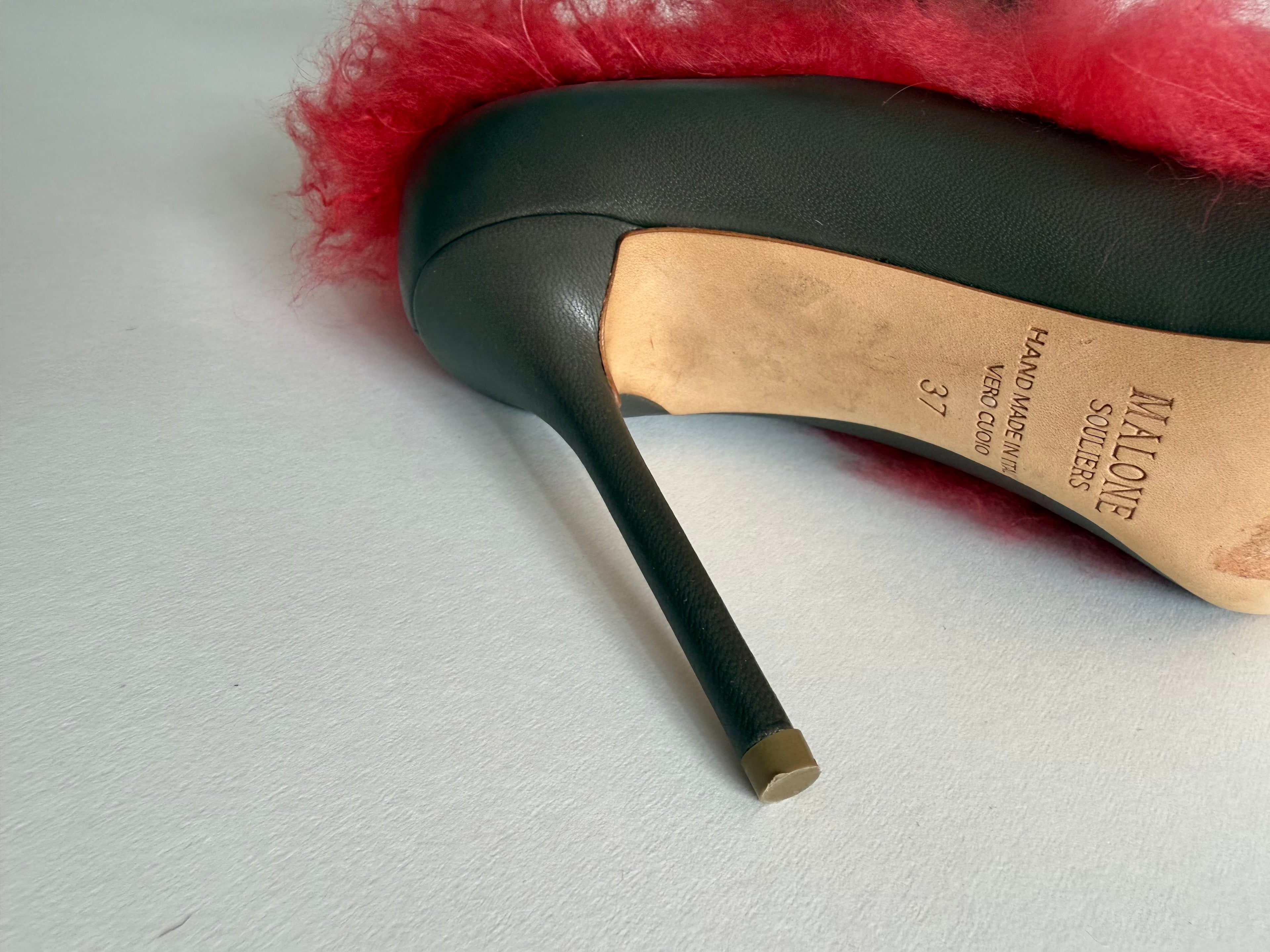 Malone Souliers pumps  mongolian fur